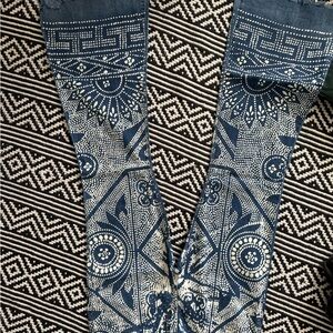 Rare Free People Bali discharge flare jeans size 31
